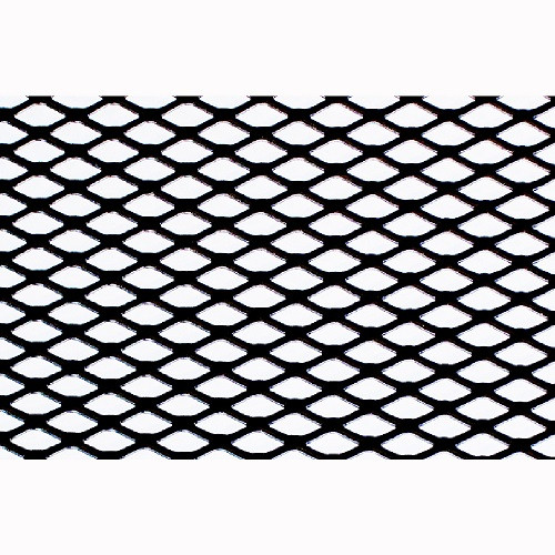 Сітка бампера алюмінієва чорна Elegant №2 100х40 (EL /511042/1), фото 1