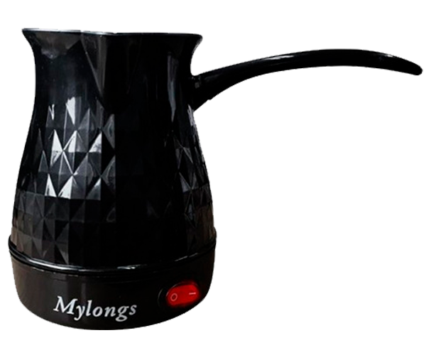 Електрична кавоварка турка Mylongs чорна, фото 1