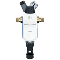 Фильтр с обратной промывкой BWT R1 HWS 3/4" с редуктором давления