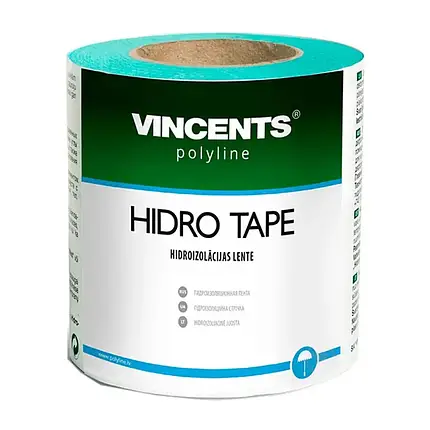 Гідро Тайп/Hidro Tape - гідроізоляційна стрічка (рулон 0.2 х 25 м), фото 2