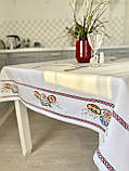 Вишита Великодня скатертина 135x135 см. Limaso, фото 3