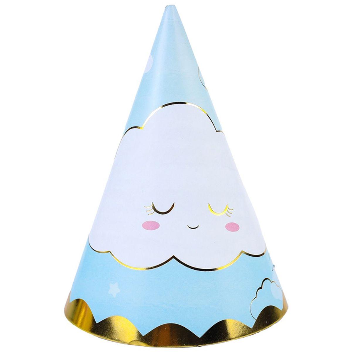 Ковпак стиль "Хмаринка блакитна", виписка, 6 шт, Набор колпачков "Хмарка" 1501-5403, фото 1