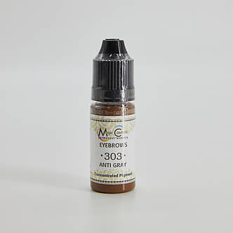 Пігмент для татуажу Magic Cosmetic Anti gray #303, 10 мл, фото 2