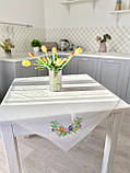 Вишита Великодня скатертина 100x100 см. Limaso, фото 2