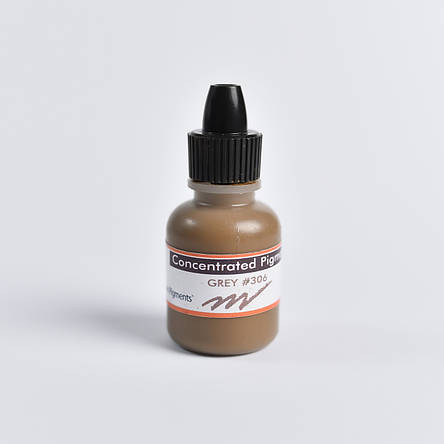 Пігмент для татуажу брів Magic Cosmetic Gray Brown #306, 10 мл, фото 2
