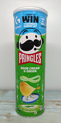 Чіпси  Pringles sour cream & onion 165 г