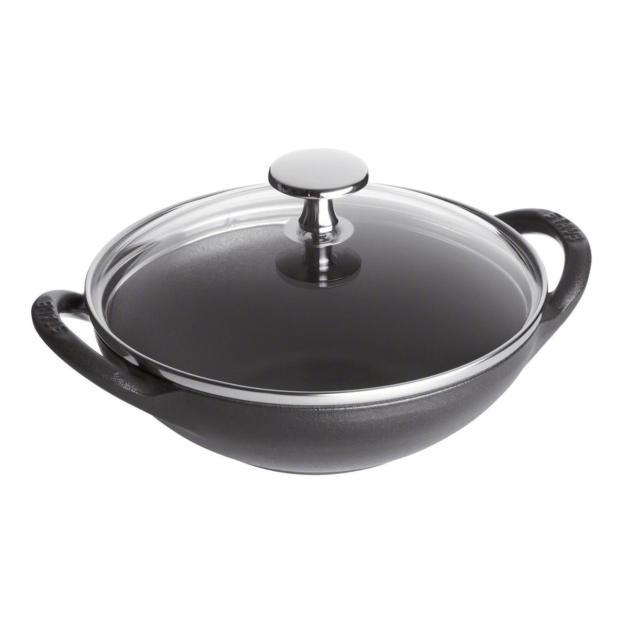 Сковорідка Вок Staub Baby 16,5 см чорна
