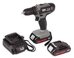 Акумуляторний шуруповерт 20 В, Li-Ion, 24 Нм + 2 акумулятори Bass Polska 5314