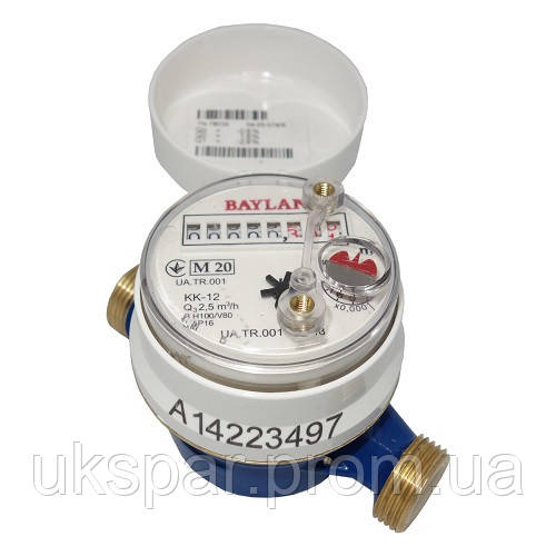 Купить Счетчик для холодной и горячей воды одноструйный сухоход супер ...