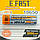 Акумулятор 18650 3.7V 3000mAh "E-Fast", літієві акумуляторні батареї 18650 (1 шт.) (аккумуляторная батарейка), фото 3