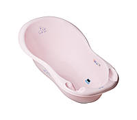 Ванночка Tega Little Bunnies KR-005 102 cm со сливом и термометром 104 light pink