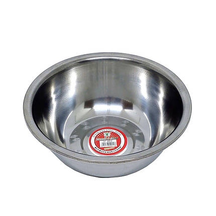 Миска з нержавіючої сталі КИТ #C136а 19 см 1500 мл, фото 2