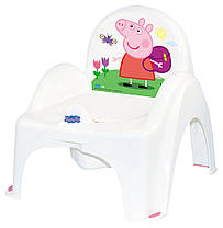 Горщик-стільчик Tega Peppa Pig PO-068 with music 103-R white-pink