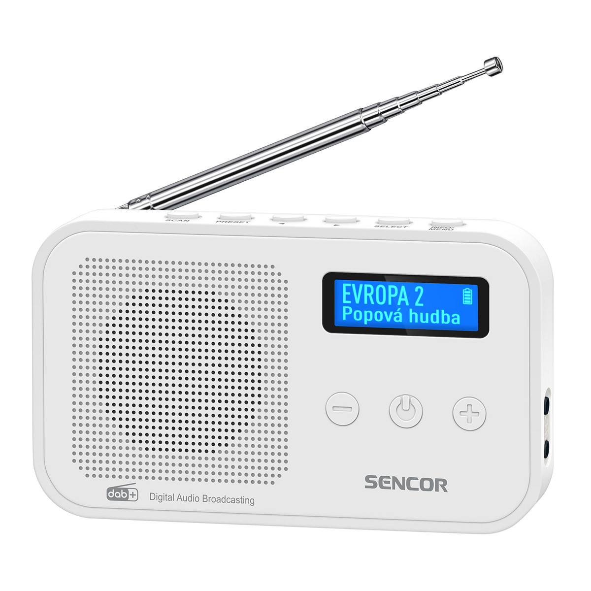 Портативний радіоприймач SENCOR SRD 7200 Білий (6857460)
