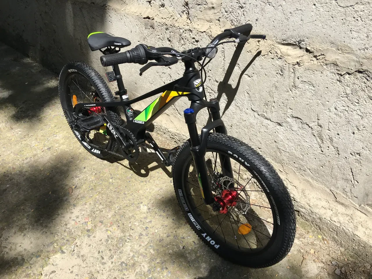 Велосипед Crosser XMB 20" (7S магній)