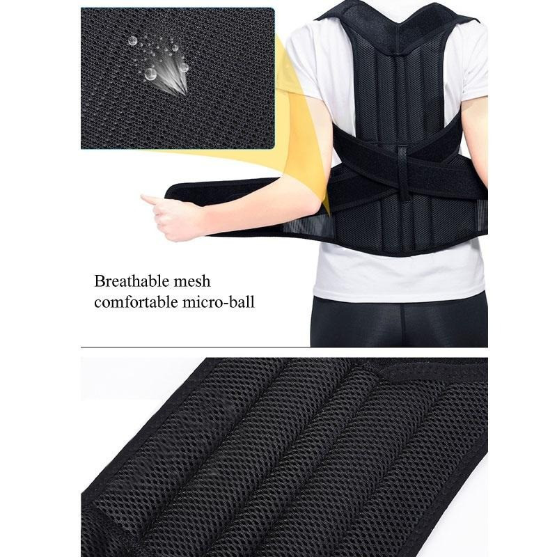 Корсет для коррекции фигуры "Support Belt For Back Pain" XL Корректор спины ортопедический (GK) - фото 2 - id-p1766116384