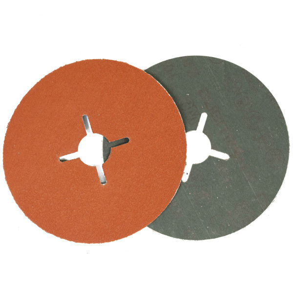 Фибровый диск 3M Cubitron II 982С , Р80+ 125X22мм, фото 1