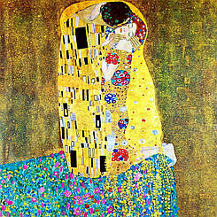 Набір алмазної вишивки "Поцілунок". Художник Gustav Klimt
