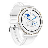 Розумний годинник Lemfo E23 з вбудованим мікрофоном (Білий), фото 2