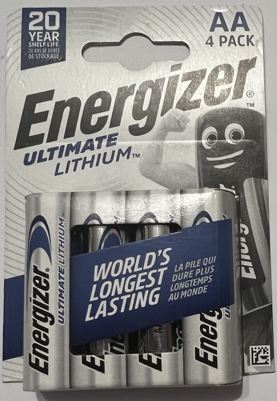 Батарейка AA ENERGIZER Ultimate Lithium L91 FR6, ціна за одну батарейку