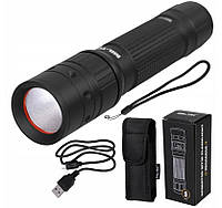 Фонарь светодиодный Sturm Mil-Tec Operator MT1R, 500lm, USB CREE XPG3