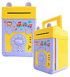 Скарбничка — сейф Котик з вушками котика з ручкою Adorable, фото 2