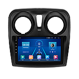 Al Штатна магнітола для Dacia Lodgy 2017-н.в. екран 9" 4/64Gb 4G Wi-Fi GPS Top Android, фото 2