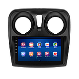 Al Штатна магнітола для Dacia Lodgy 2017-н.в. екран 9" 4/64Gb 4G Wi-Fi GPS Top Android, фото 3