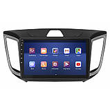 Al Штатна магнітола для Hyundai Creta 1 2016-2020 екран 10" 2/32Gb 4G Wi-Fi GPS Top Android, фото 3