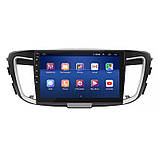 Al Штатна магнітола для Honda Accord 9 Рестайлінг 2015-2019 екран 10" 4/32 Gb 4G Wi-Fi GPS Top Android, фото 3