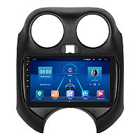 Al Штатна магнітола для Nissan Micra IV (K13) Рестайлінг 2013-2016 екран 9" 6/128Gb 4G Wi-Fi GPS Top