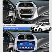 Al Штатная магнитола для Chevrolet Spark 3 (M300) Рестайлинг 2020-н.в. экран 9" 2/32Gb 4G Wi-Fi GPS Top