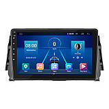 Al Штатна магнітола для Nissan Kicks 1 Рестайлінг 2020-н.в. екран 9" 4/32Gb 4G Wi-Fi GPS Top Android, фото 2