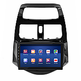 Al Штатна магнітола для Chevrolet Spark 3 2009-2016 екран 9" 2/32Gb Wi-Fi GPS Base Android, фото 2