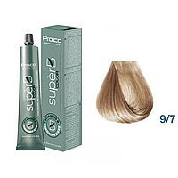Фарба для волосся безамійна Pro.Color Super B Hair Color Cream No9.7 Beige Very Light Blond 100 мл (21299Gu)