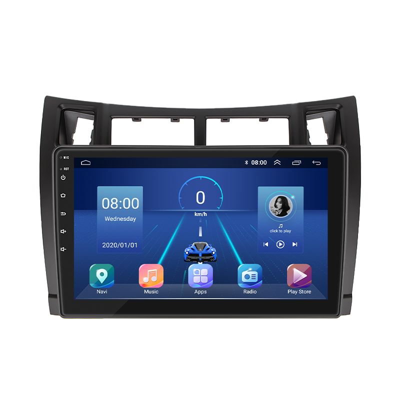 Al Штатна магнітола для Toyota Yaris 2 2005-2009 екран 9" 4/64Gb 4G Wi-Fi GPS Top Android, фото 1