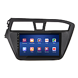 Al Штатна магнітола для Hyundai i20 2 2014-2018 екран 9" 4/32 Gb 4G Wi-Fi GPS Top Android, фото 3