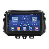 Al Штатна магнітола для Hyundai Tucson 3 Рестайлінг 2018-2021 екран 10" 2/32Gb 4G Wi-Fi GPS Top Хюндай Android, фото 3