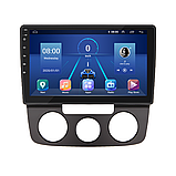 Al Штатна магнітола для Volkswagen Jetta 5 2005-2011 екран 10" 6/128Gb 4G Wi-Fi GPS Top Android, фото 2