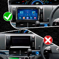 Al Штатна магнітола для Toyota Estima 3 Рестайлінг 2008-2012 екран 9" 2/32Gb 4G Wi-Fi GPS Top Android