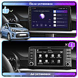 Al Штатна магнітола для Kia Morning 3 2017-н.в. екран 9" 4/64 Gb CarPlay 4G Wi-Fi GPS Prime Android, фото 2