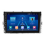 Al Штатна магнітола для Volkswagen Arteon 1 Рестайлінг 2020-н.в. екран 9" 2/32Gb 4G Wi-Fi GPS Top Android, фото 2