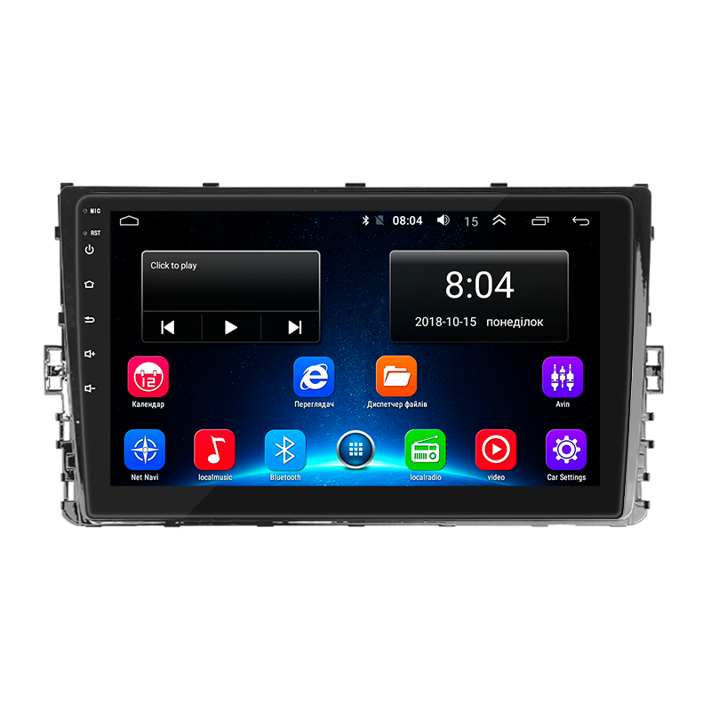 Al Штатна магнітола для Volkswagen Arteon 1 2017-2020 екран 9" 2/32Gb Wi-Fi GPS Base Android, фото 1