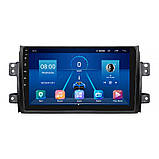 Al Штатна магнітола для Fiat Sedici 2005-2014 екран 9" 4/64Gb 4G Wi-Fi GPS Top Android, фото 2