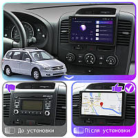 Al Штатная магнитола для Kia Carnival 2 2006-2014 экран 9" 4/64Gb CarPlay 4G Wi-Fi GPS Prime Android