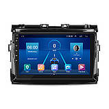 Al Штатна магнітола для Toyota Estima 3 Рестайлінг 2 2012-2016 екран 9" 4/64Gb 4G Wi-Fi GPS Top Android, фото 2