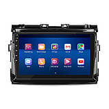 Al Штатна магнітола для Toyota Estima 3 Рестайлінг 2 2012-2016 екран 9" 4/64Gb 4G Wi-Fi GPS Top Android, фото 3