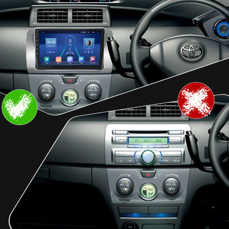 Al Штатна магнітола для Toyota bB 2 2005-2008 екран 9" 4/32 Gb 4G Wi-Fi GPS Top Android, фото 1