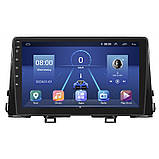 Al Штатна магнітола для Kia Picanto 3 2017-2021 екран 9" 4/32 Gb 4G Wi-Fi GPS Top Android, фото 2