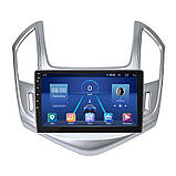 Al Штатна магнітола для Chevrolet Cruze 1 Рестайлінг 2012-2016 екран 9" 4/32Gb 4G Wi-Fi GPS Top Android, фото 2